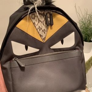 Fendi Monster Backpack